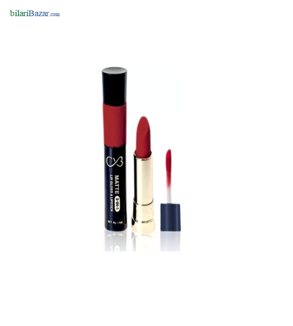 CVB c50 Matte 2-In-1 Lip Gloss & Lipstick 4g + 7ml