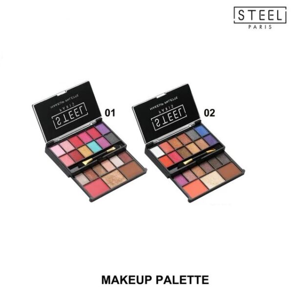 Steel Paris Eyeshadow & Makeup Kit Makeup Palette For Face