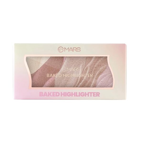 Mars 5 Shade illuminating Backed Highlighter and Blusher Palette 12 gm