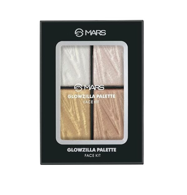 Mars Glowzilla Highlighter Face Palette 12 gm